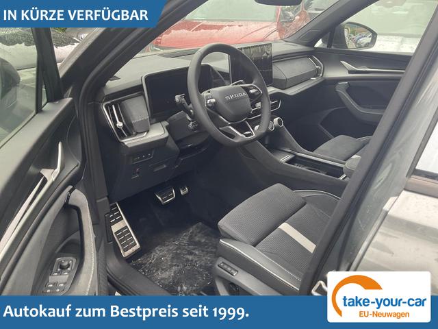 Skoda Kodiaq - 2.0 TDI 142 kW 4x4 Sportline DSG Sportline, Pano, AHK, Navi, Matrix, el. Klappe, Side, Winter, 19-Zoll Vorlauffahrzeug
