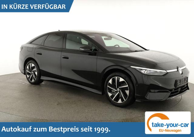 Volkswagen ID.7 - Pro Black, AHK, HuD, IQ.Light, IQ.Drive, AreaView, Side, Winter, 19-Zoll Vorlauffahrzeug