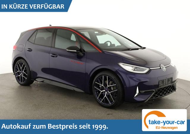 Volkswagen ID.3 - GTX Performance 240 kW Fire+Ice kW, HuD, IQ.Drive, IQ.Light, H&K, W&auml;rmepumpe, 20-Zoll, 3 J.-Garantie Vorlauffahrzeug
