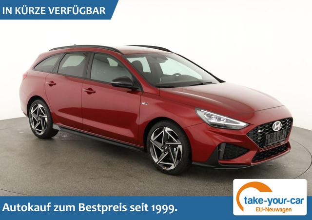 Hyundai i30 Kombi - 1.6 T-GDI DCT N-LINE, Navi, Kamera, Winter, 18-Zoll, 5 J.-Garantie Vorlauffahrzeug