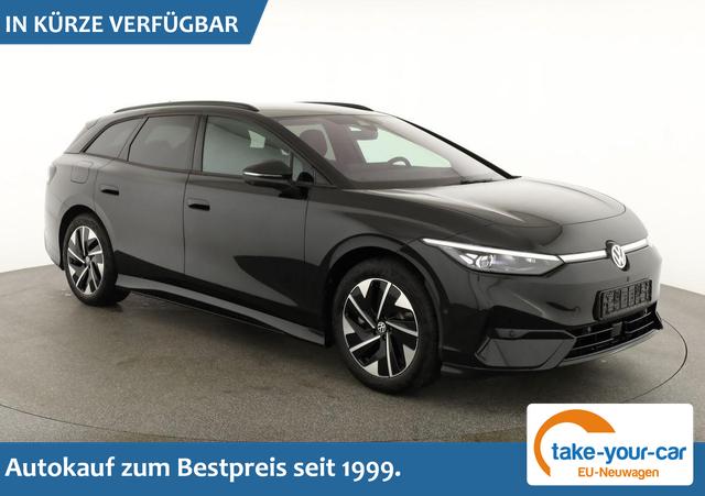 Volkswagen ID.7 - Tourer Pro Black, AHK, HuD, IQ.Light, IQ.Drive, AreaView, Side, Winter, 19-Zoll Vorlauffahrzeug