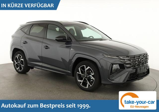 Hyundai TUCSON - 1.6 T-GDI DCT 4WD N-LINE, el. Klappe, Teilleder, Navi, Kamera, ACC Vorlauffahrzeug