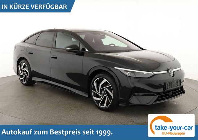 Volkswagen ID.7 - Pro Black, AHK, HuD, IQ.Light, IQ.Drive, AreaView, Side, Winter, 20-Zoll Vorlauffahrzeug