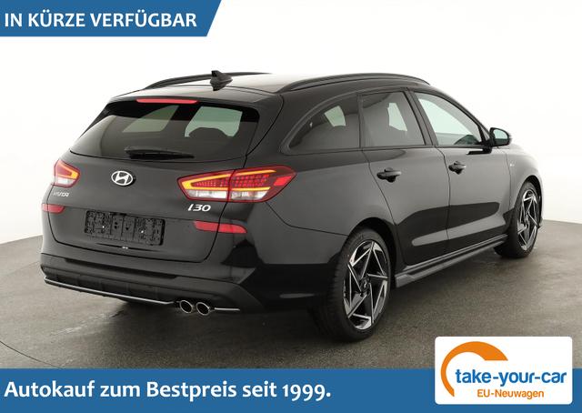 Hyundai i30 Kombi - 1.6 T-GDI DCT N-LINE, Navi, Kamera, Winter, 18-Zoll, 5 J.-Garantie Vorlauffahrzeug