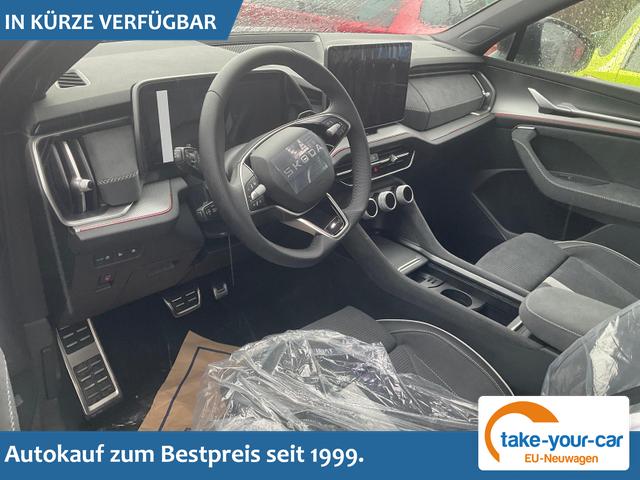 Skoda Kodiaq - 2.0 TSI 150 kW 4x4 Sportline DSG Sportline, 7-Sitzer, AHK, Navi, Matrix, Side, Kamera, Winter, 19-Zoll, 4 J.-Garantie Vorlauffahrzeug