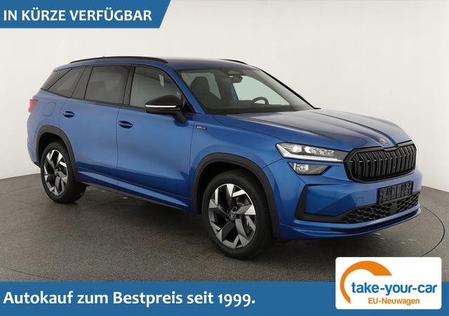 Skoda Kodiaq - 2.0 TSI 150 kW 4x4 Sportline DSG Sportline, AHK, Navi, Matrix, Side, Kamera, Winter, 19-Zoll, 4 J.-Garantie Vorlauffahrzeug