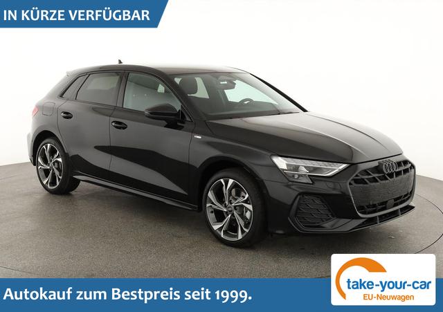 Audi A3 Sportback - TFSI quattro 150 kW S line S-LINE, AHK, Navi, el. Klappe, Sound, Winter, 18-Zoll, 3-J. Garantie Vorlauffahrzeug