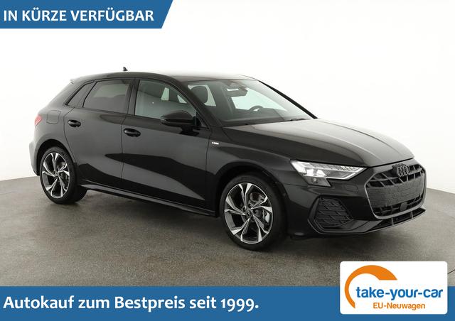 Audi A3 Sportback - TFSI quattro 150 kW S line S-LINE, Navi, el. Klappe, Sound, Winter, 18-Zoll, 3-J. Garantie Vorlauffahrzeug
