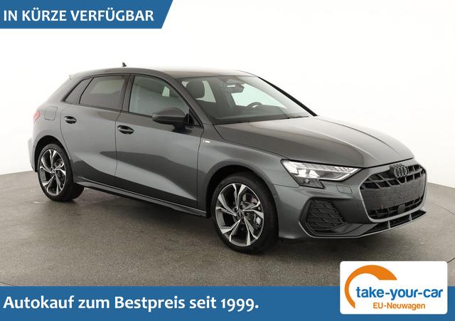 Audi A3 Sportback - TFSI quattro 150 kW S line S-LINE, AHK, Navi, el. Klappe, Sound, Winter, 18-Zoll, 3-J. Garantie Vorlauffahrzeug