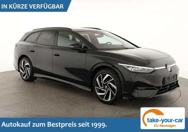 Volkswagen ID.7 - Tourer Pro Black, AHK, HuD, IQ.Light, IQ.Drive, AreaView, Side, Winter, 20-Zoll Vorlauffahrzeug