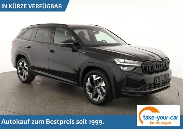 Skoda Kodiaq - 1.5 TSI mHEV 110 kW Sportline DSG Sportline, AHK, Navi, Matrix, el. Klappe, Side, Winter, 19-Zoll Vorlauffahrzeug