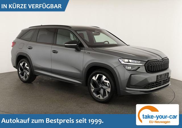Skoda Kodiaq - 2.0 TDI 110 kW Sportline DSG Sportline, 7-Sitzer, AHK, Navi, Matrix, Kamera, Side, el. Klappe, 19-Zoll Vorlauffahrzeug