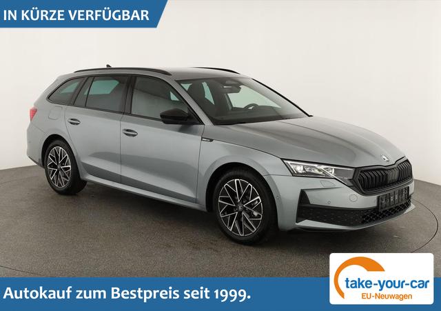 Skoda Octavia Combi - 2.0 TDI 110 kW Sportline DSG Sportline, AHK, Navi, Matrix, Side, Kamera, Winter, 5 J.-Garantie Vorlauffahrzeug