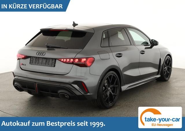 Audi RS3 Sportback - 2.5 294 kW TFSI quattro quattro, Pano, SONOS, Matrix, Sportabgas, Side, 5 J.-Garantie Vorlauffahrzeug