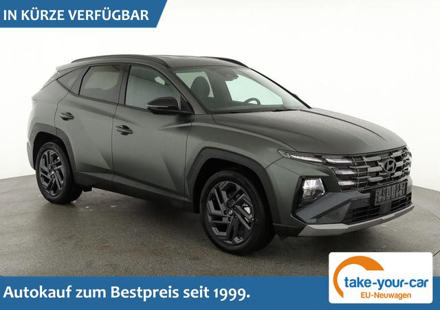 Hyundai TUCSON - 1.6 T-GDI DCT 4WD, Navi, el. Klappe, Kamera, Side, Winter, 19-Zoll Vorlauffahrzeug