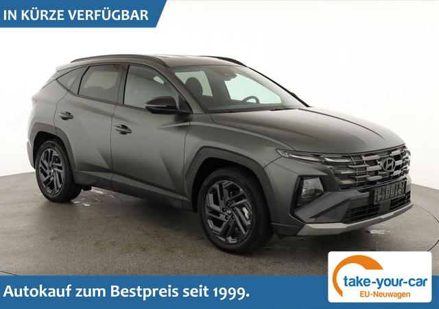 Hyundai TUCSON - 1.6 T-GDI DCT 4WD, AHK, Navi, el. Klappe, Kamera, Side, Winter, 19-Zoll Vorlauffahrzeug