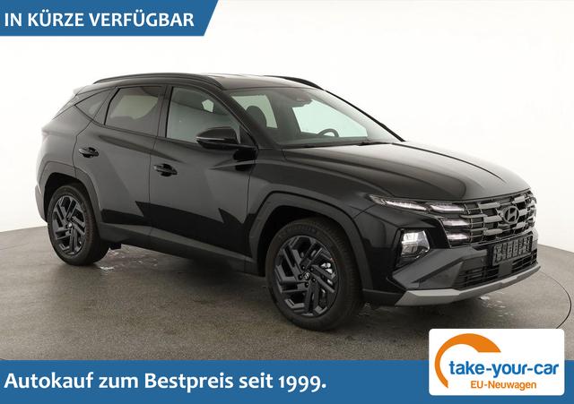 Hyundai TUCSON - 1.6 T-GDI DCT 4WD, AHK, Navi, el. Klappe, Kamera, Side, Winter, 19-Zoll Vorlauffahrzeug