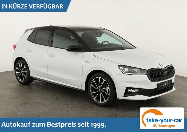 Skoda Fabia - Monte Carlo 1.5 TSI DSG Carlo, Ladeboden, LED, Kamera, App-Connect, 17-Zoll Vorlauffahrzeug
