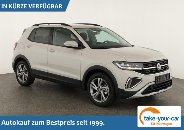 Volkswagen T-Cross - 1.0 TSI 85 kW Life DSG Life, AHK, IQ.Light, Kamera, ACC, Side, 17-Zoll Vorlauffahrzeug