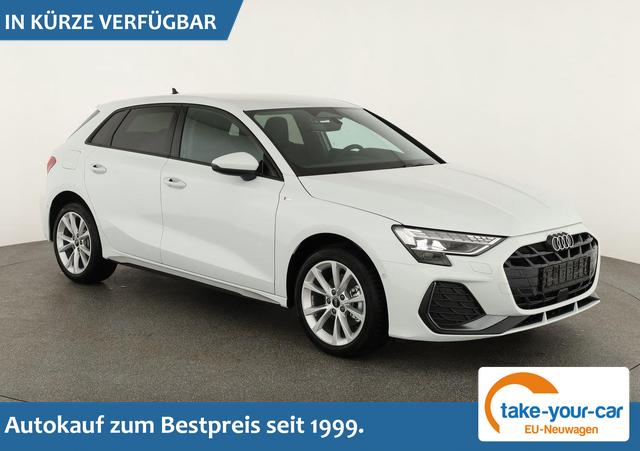 Audi A3 Sportback - TFSI 110 kW S line 35 S-tronic S-LINE, AHK, Matrix, Navi, el. Klappe, Kamera, Winter, 3 J.-Garantie Vorlauffahrzeug