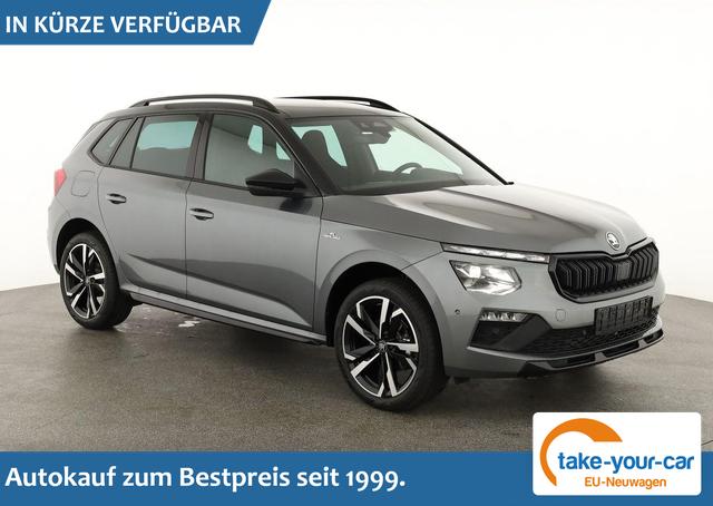 Skoda Kamiq - Monte Carlo 1.0 TSI DSG Carlo, Pano, AHK, Navi, Matrix, el.Klappe, 18-Zoll, 5 J.-Garantie Vorlauffahrzeug