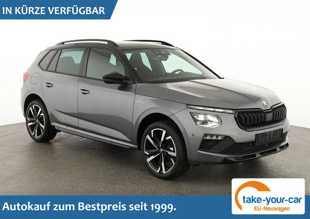 Skoda Kamiq - Monte Carlo 1.5 TSI Carlo, Pano, AHK, Matrix, Navi, el. Klappe, 18-Zoll, 5 J.-Garantie Vorlauffahrzeug