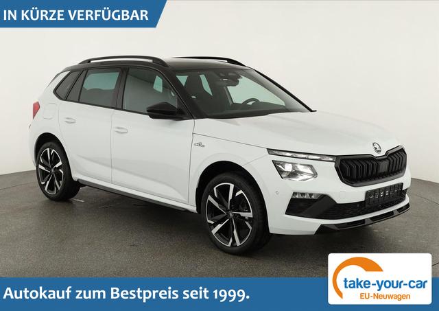 Skoda Kamiq - Monte Carlo 1.5 TSI Carlo, Pano, AHK, Matrix, Navi, el. Klappe, 18-Zoll, 5 J.-Garantie Vorlauffahrzeug