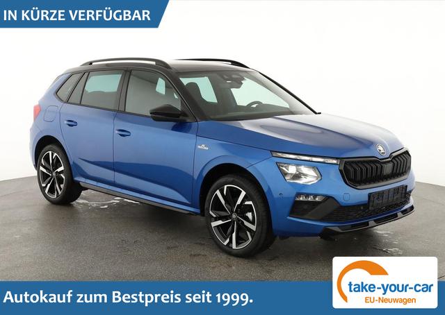Skoda Kamiq - Monte Carlo 1.5 TSI DSG Carlo, Pano, AHK, Matrix, Navi, Side, 18-Zoll, 5 J.-Garantie Vorlauffahrzeug