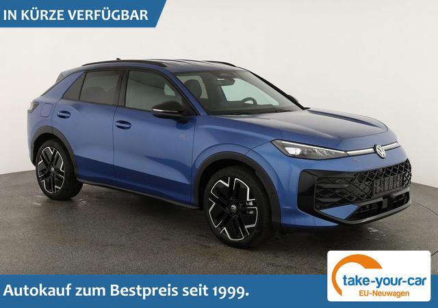 Volkswagen T-Roc - 1.5 eTSI 110 kW R-Line DSG Black, AHK, IQ.Light, Kamera, el. Klappe, 19-Zoll Vorlauffahrzeug