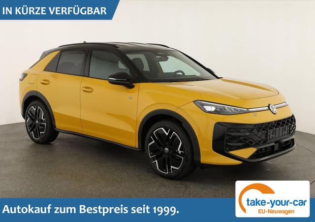 Volkswagen T-Roc - 1.5 eTSI 110 kW R-Line DSG Black, AHK, IQ.Light, Kamera, el. Klappe, 19-Zoll Vorlauffahrzeug