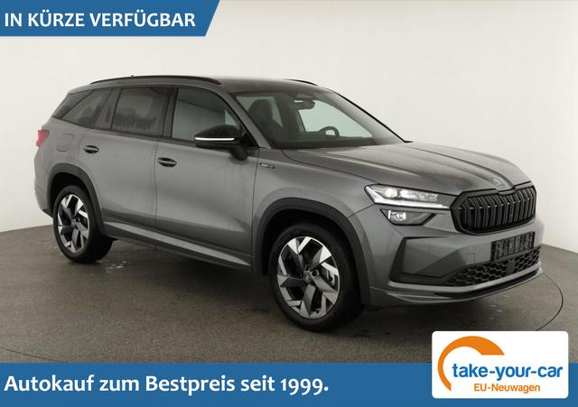 Skoda Kodiaq - 2.0 TDI 142 kW 4x4 Sportline DSG Sportline, AHK, Navi, Matrix, el. Klappe, Side, 19-Zoll Vorlauffahrzeug