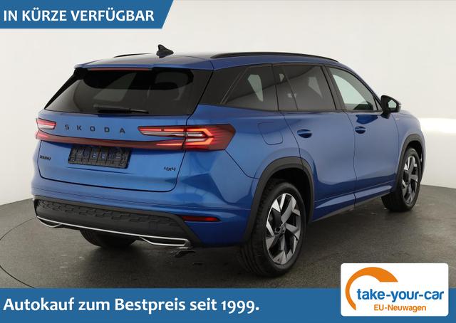 Skoda Kodiaq - 2.0 TDI 142 kW 4x4 Sportline DSG Sportline, AHK, Navi, Matrix, el. Klappe, Side, 19-Zoll, 4-J Garantie Vorlauffahrzeug