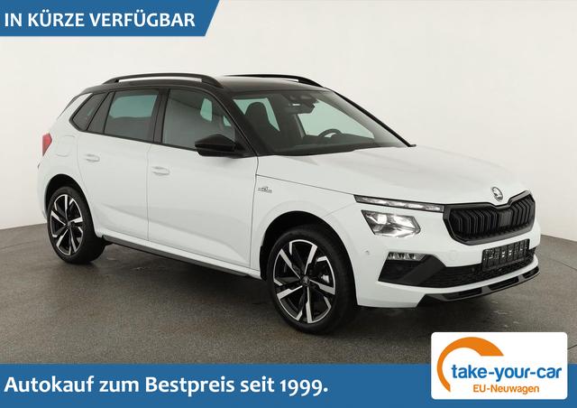 Skoda Kamiq - Monte Carlo 1.5 TSI DSG Carlo, Pano, AHK, Matrix, Navi, Side, 18-Zoll, 5 J.-Garantie Vorlauffahrzeug