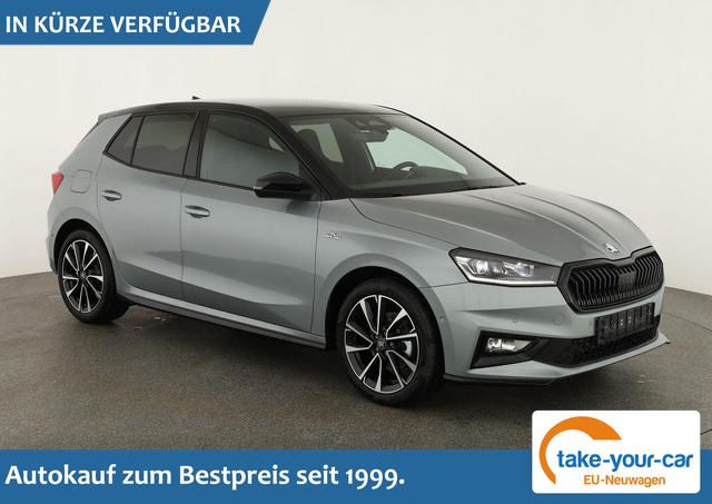 Skoda Fabia - Monte Carlo 1.5 TSI DSG Carlo, Ladeboden, LED, Kamera, App-Connect, 17-Zoll Vorlauffahrzeug