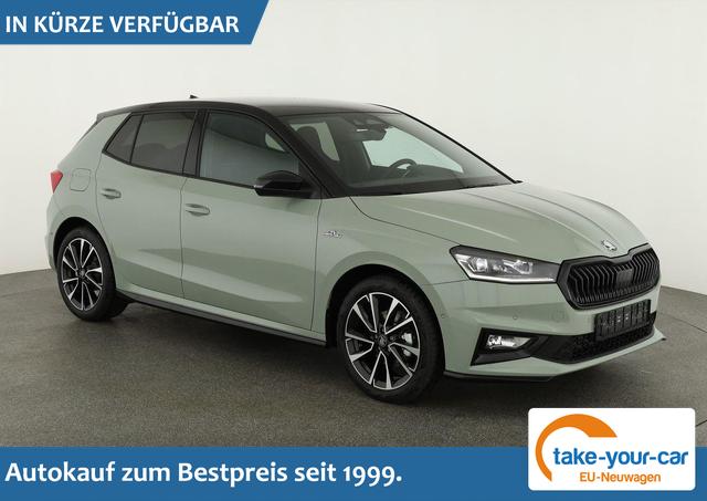 Skoda Fabia - Monte Carlo 1.5 TSI DSG Carlo, Ladeboden, LED, Kamera, App-Connect, 17-Zoll Vorlauffahrzeug