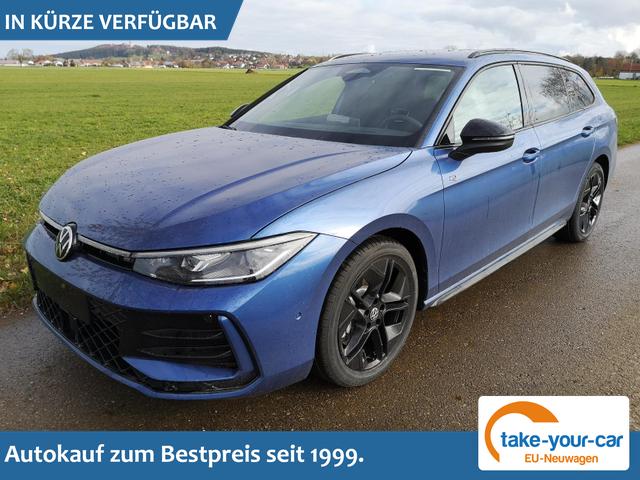 Volkswagen Passat Variant - 2.0 TDI 142 kW 4Motion R-Line DSG Head Up AHK Navi Vorlauffahrzeug