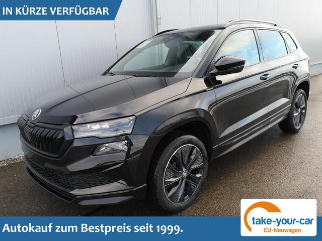 Skoda Karoq - Sportline 1.5TSI DSG AHK Matrix ACC Navi Vorlauffahrzeug