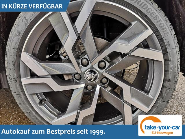 Skoda Karoq - Sportline 2.0TDI DSG 4x4 AHK Matrix Pano Sound Leder 19 Zoll Vorlauffahrzeug