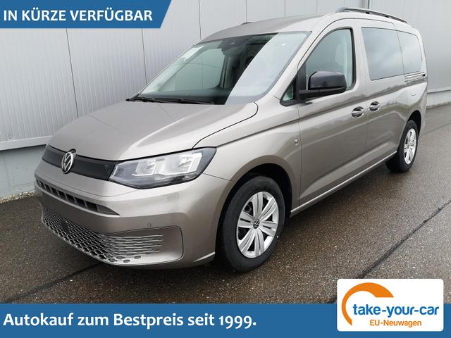 Volkswagen Caddy Maxi - Basis 1.5TSI DSG ACC Kam GV5 App AHK Reling Vorlauffahrzeug