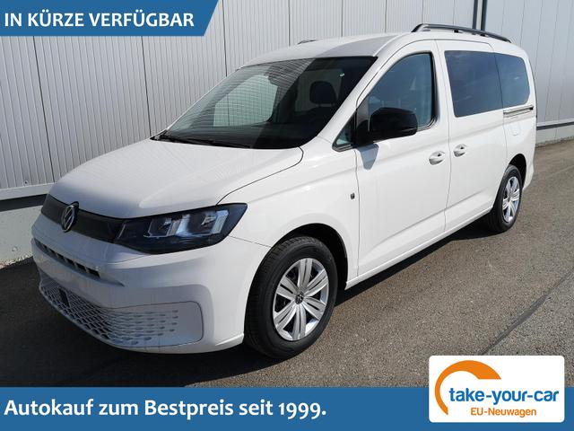 Volkswagen Caddy Maxi - Basis 2.0TDI ACC Kam GV5 App AHK Reling Vorlauffahrzeug