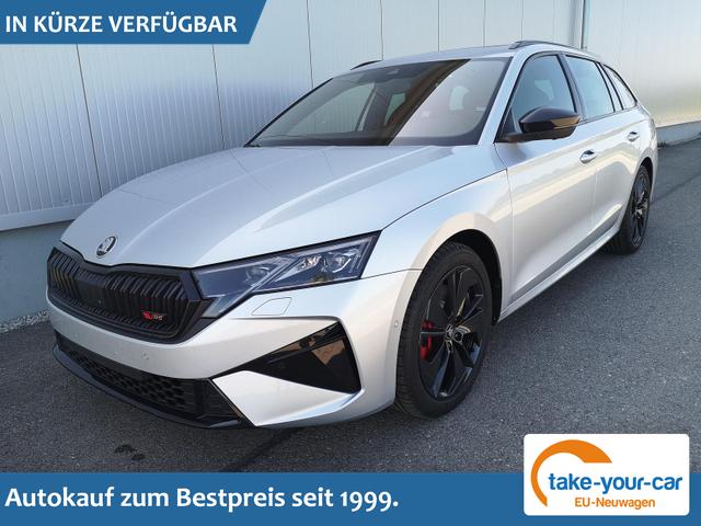 Skoda Octavia Combi - 2.0 TSI 195 kW RS Kombi 2.0TSI Pano Matrix Area AHK Sound GV5 Vorlauffahrzeug