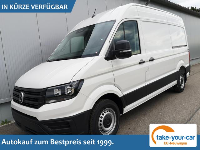 Volkswagen Crafter Kastenwagen - Kasten 35 mittellang Hochdach FWD 2.0 TDI L3H3 Automatik 2 Schiebet&uuml;ren AHK Kamera 270 Grad App PDC GRA Vorlauffahrzeug
