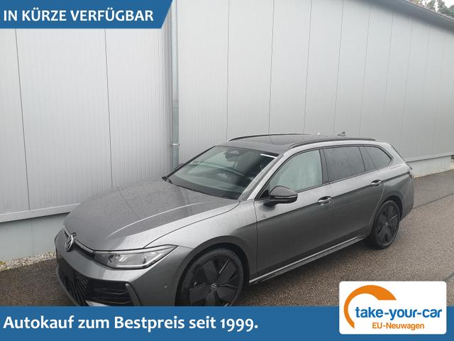 Volkswagen Passat Variant - 2.0 TDI 142 kW 4Motion R-Line DSG Pano 19 Zoll Head Up AHK Navi Vorlauffahrzeug