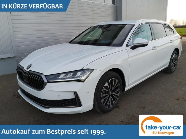 Skoda Superb Combi - 2.0 TDI 142kW 4x4 Selection DSG AHK 360 Head Up Vorlauffahrzeug