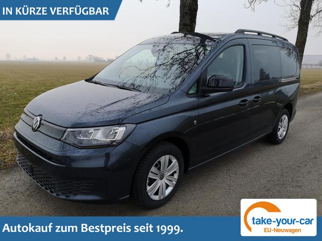 Volkswagen Caddy Maxi - Basis 2.0TDI DSG ACC Kam GV5 App AHK Reling Vorlauffahrzeug