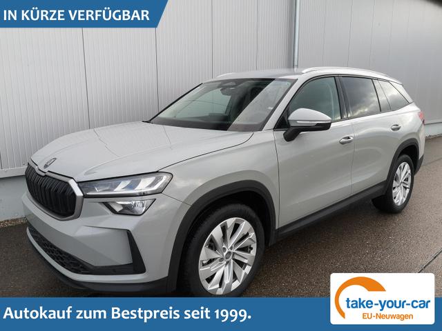Skoda Kodiaq - 2.0 TDI 142 kW 4x4 Selection 7 Sitzer AHK Navi Kamera Vorlauffahrzeug
