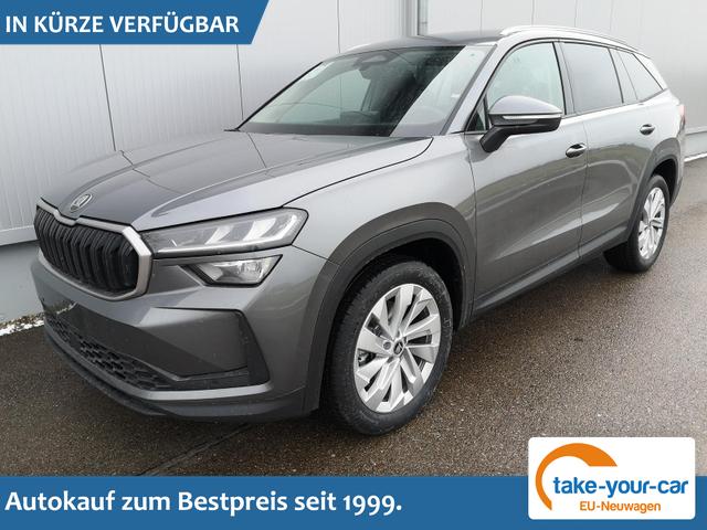 Skoda Kodiaq - 2.0 TDI 142 kW 4x4 Selection 7 Sitzer AHK Navi Kamera Vorlauffahrzeug