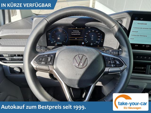 Volkswagen T7 Transporter - 2.0 TDI 110 kW KR DSG 9 Sitzer Kamera AHK GV5 Vorlauffahrzeug