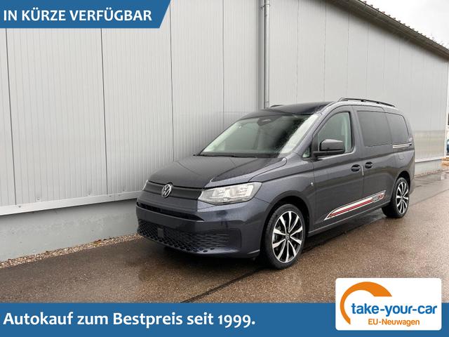 Volkswagen Caddy Maxi - Basis 2.0TDI DSG Sport Edition ACC Kam GV5 App AHK Reling Vorlauffahrzeug