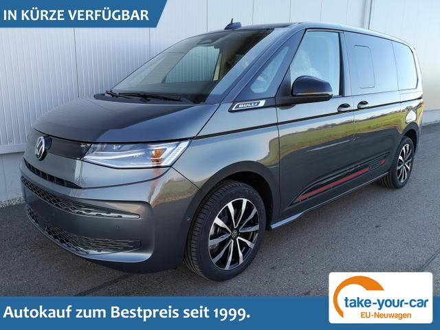 Volkswagen T7 Multivan - Sport Edition 1,5eHybrid DSG 4Motion Premium K&Uuml; 7 Sitzer Vorlauffahrzeug
